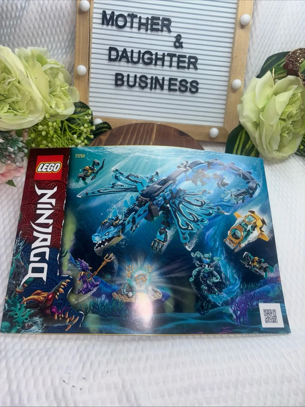 New LEGO®  NINJAGO Water Dragon 71754 -Instructions ONLY